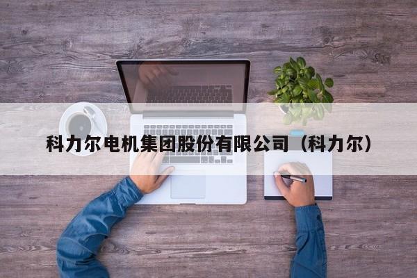 科力尔电机集团股份有限公司（科力尔）