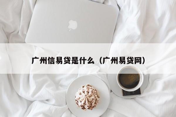 广州信易贷是什么（广州易贷网）