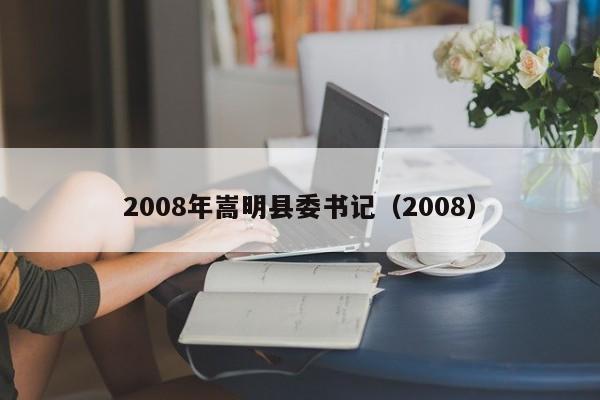 2008年嵩明县委书记（2008）